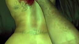 Ebony amateur couple slams creamy tight pussy with BBC backshots