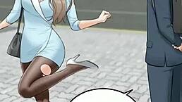 Cute gamer girl teases your cock in pov blowjob.