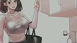 Cute gamer girl teases your cock in pov blowjob.