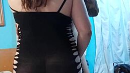 terminé chupándole la verga al primo de mi novio después de la cena