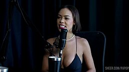 看看Alice Vasconcelos和Raphaela Savanah在Papo Prive的劲爆时刻！超辣！🔥