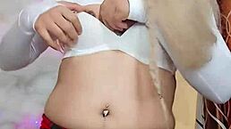 hey gorgeous, wanna see this white trans babe stroke her cock? tell me how bad you want a taste tonight!