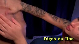 Oiled Up Malu Paz Teases with Her Tight Ass Shaking Moves.