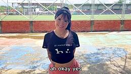 colombiana tries anal with stranger in public park