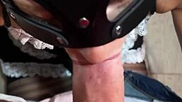 淘气丝袜女仆做饭时被猛干 4K高清