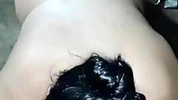 Babando no pau do amigo do meu marido? BBW latina girlfriend in homemade cuckold scene with roommate