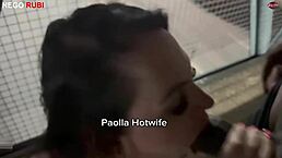 i can’t believe paolla hotwife got wild with a bbc outdoors