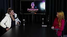 Jhocy’s Hot Preliminares Podcast Compilation in Sheer Red Lingerie