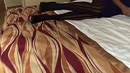 Slamming brunette mom with big tits hard