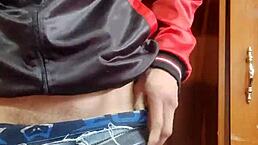 i almost got caught jerking off in the living room.