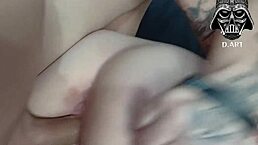 home video of two young curitiba guys fucking until he cums on her hair, blonde with pierced nipples