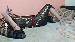 Indian desi saali gets slammed hard by jija