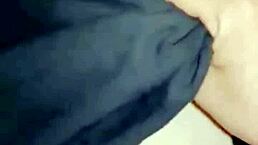 Chubby milf takes doggystyle cum on big ass in airport