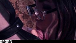 i love sensual sex with elegant brunette milf in threesome