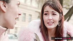 Fat Cock Destroys Sexy Student Cindy Shine's Tight Pussy!