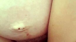 Pregnant milf rides hard in wild cowgirl solo action