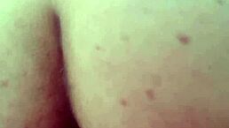 Pregnant milf rides hard in wild cowgirl solo action