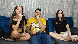 Teens do BJ, FUCK, and LICK PUSSY hard!