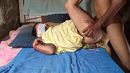 Indian desi girl turns college bus ride into steamy interracial dorm encounter