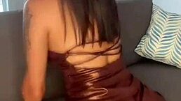 Beautiful 18-year-old girlfriend exposed in exhibitionist style with toys