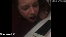 Blonde College Girl Undergoes Rough Interracial Orgasm Training in Domination Play