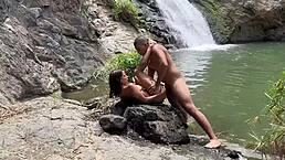 Model Aisha Ferrari caught banging Mexican soldier in public spot