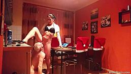 i give wild oral sex in the kitchen