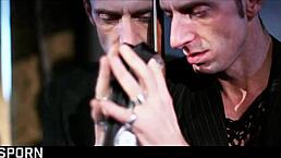 i love sensual sex with elegant brunette milf in threesome