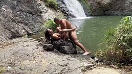 Model Aisha Ferrari caught banging Mexican soldier in public spot