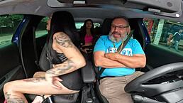 Alicia Weller Returns Hotter Than Ever, Naked In Car For Dirty Talk And Wet Fucking