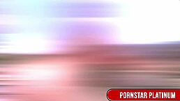 damn, blonde vanessa cage milks rion king's huge dick bareback!