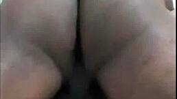 cuckold story begins on bed with african cock in pussy