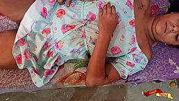 Meu padrasto banging my tight skinny ass