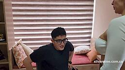 sexy colombian milf silvana lee makes a guy's big cock dream come true.