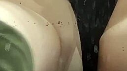 Elza Kom In Sexy Nylon Dominates With Monster Cock And Dildo Fucking