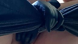 Wet Brunette Sucks Father's Big Cock In Pov