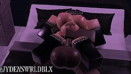 Kitty's slutty pussy stuffed by BBC.