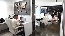 Horny employee fucked by boss? Jeanpauloficial.