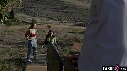 wanna know how stepsisters got fucked in a celebrity’s private home?