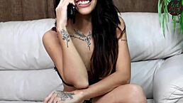 married woman plans a surprise for her husband. she brings in a pro to satisfy his desires.