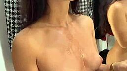 Public Flashing Turns Into Quick Dressing Room Fuck