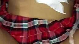 Sexy Latina Receives Intense Cumshot in Passionate Encounter