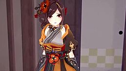 Chiori Gets Drilled in Free POV Genshin Impact Scene