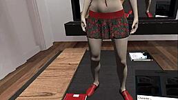 Let's play pornflix and chill with shaved pussy