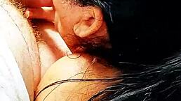 Playing in bed with my cousin before my wife gets home