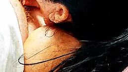 Playing in bed with my cousin before my wife gets home