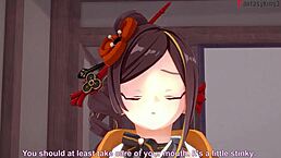 Chiori Gets Drilled in Free POV Genshin Impact Scene