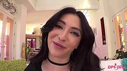 Naughty Jane Wilde Takes Double Anal Penetration Deep