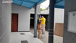 I’m Shocked Seeing Bosses Greet Visitor Completely Naked