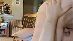 This gentle femdom on the couch turns into a creampie. So hot!